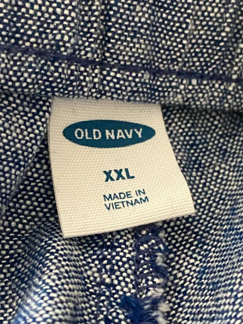 Old Navy XXL Capris Elastic/drawstring 4 pockets, 55% linen 45% Rayon ViscoseEUC